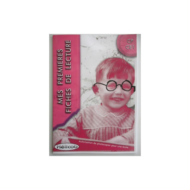 Premières fiches de lecture CP CE1 - Hélicob