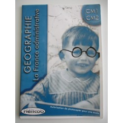 Géographie La france administrative  CM1 CM2 - Hélicob