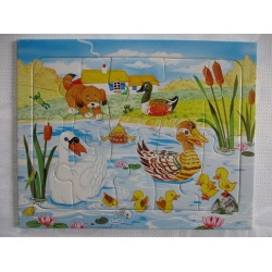 Puzzle ferme MB 10 pièces 03826.221