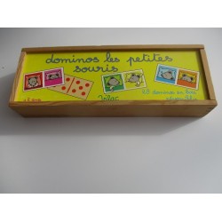 Dominos les petites souris - jeu en bois  Vilac