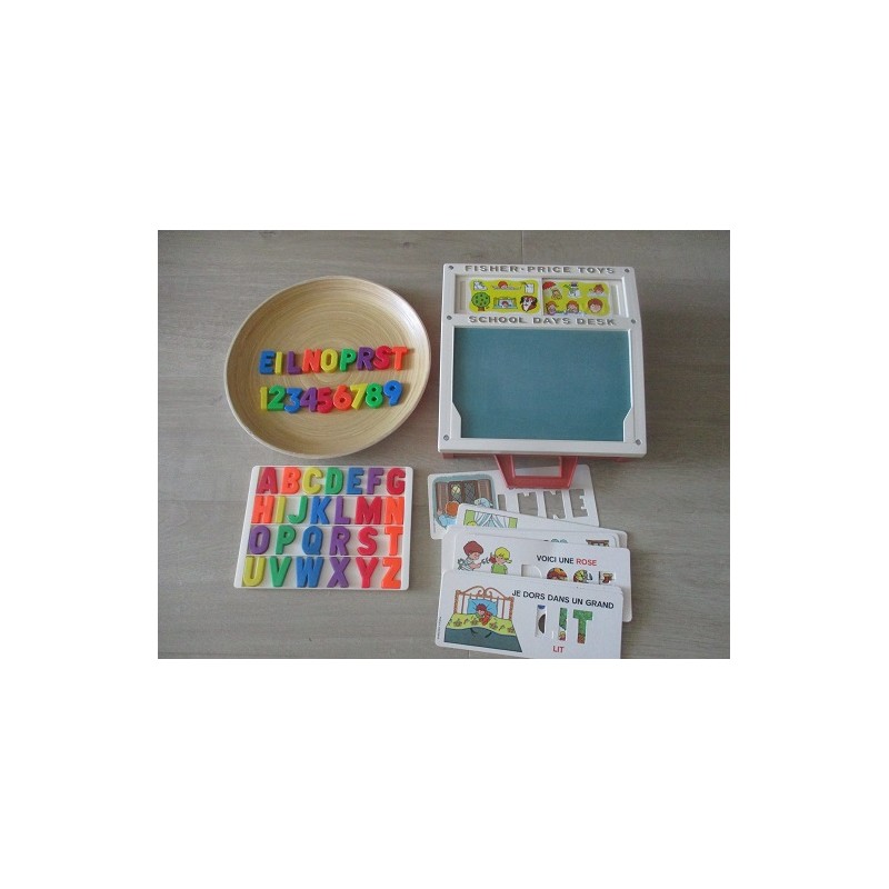 Pupitre de jeux Fisher Price vintage Pupitre de jeux Fisher Price vintage