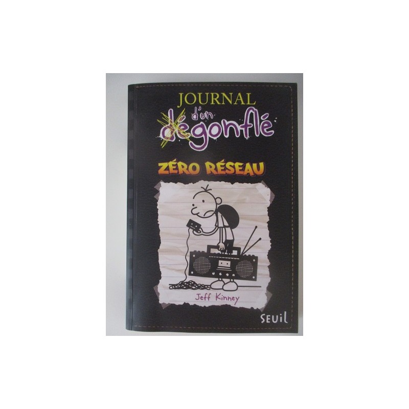 Journal d'un (dé)gonflé Zéro réseau T 10 - Jeff Kinney