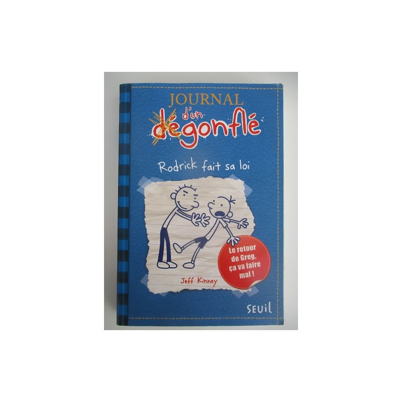 Journal d'un (dé)gonflé Rodrick fait sa loi T 2 - Jeff Kinney