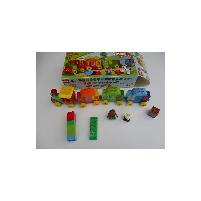 Duplo 10558 Le train des chiffres Légo état neuf