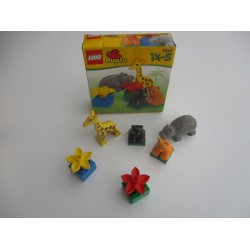 Duplo 2862 les bébés animaux du zoo légo dans leur boite