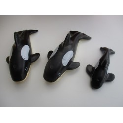 Duplo 3 orques : 2 adultes et 1 petit vintage rare