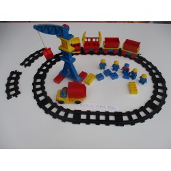 Duplo 1046 train manuel  vintage légo