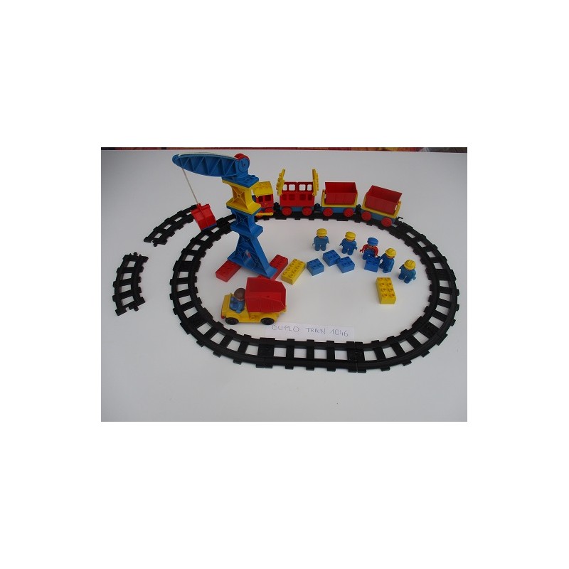 Duplo 1046 train manuel  vintage légo