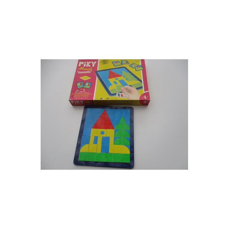 Piky  magnétic :42 pièces aimantées à partir de 4 ans puzzle