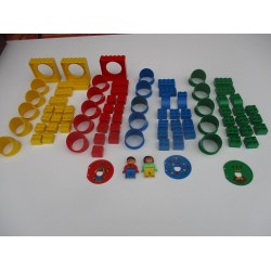 Duplo 2253 très grand tunnel rare 84 pièces Légo