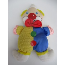 Clown tactil peluche Berchet