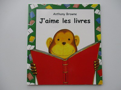 J'aime les livres- Anthony Browne