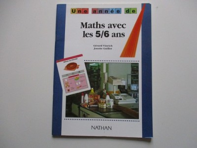 Maths avec les 5/6ans - Gérard Vinrich - Josette Guillot