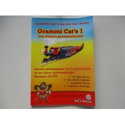 Dossier grammicats 1 Les classes grammaticales CE CM - Cats family